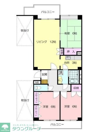 エミネンスみたけ台の物件間取画像